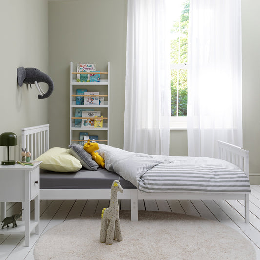 Otis Single Bed 3ft Frame in White